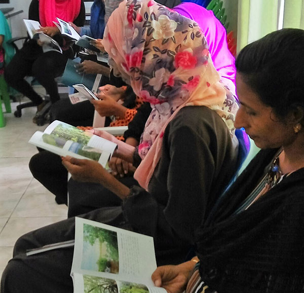 Community awareness session at Haa Alifu Baarah